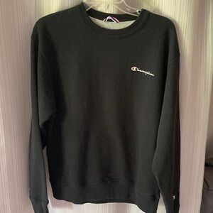Black champion crewneck